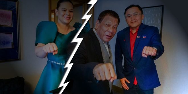 Sara Duterte, Rodrigo Duterte, Bong Go