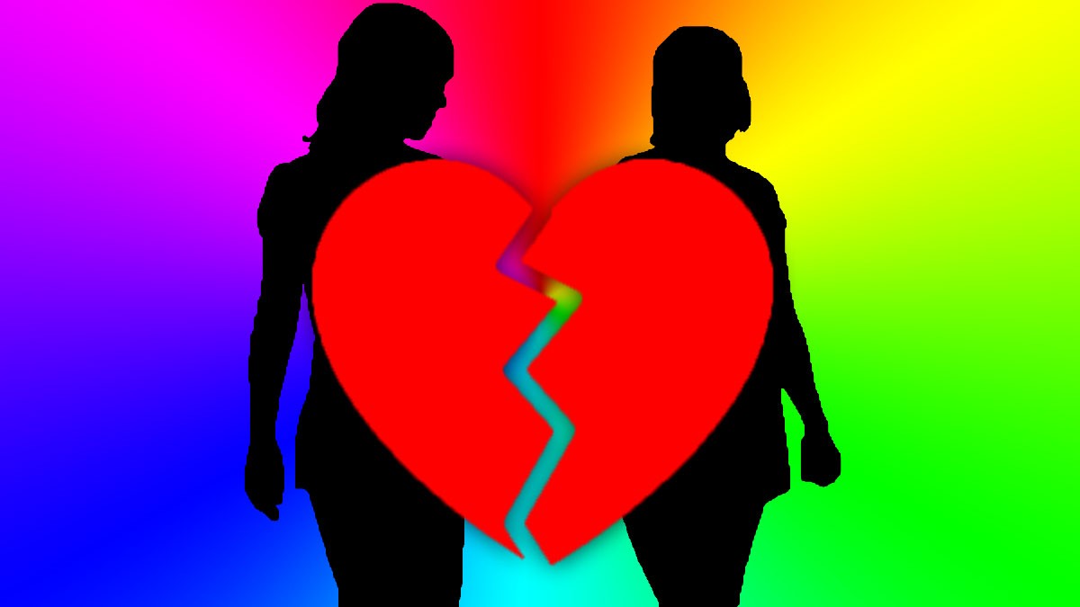 Blind Item LGBTQ Lesbian Tomboy break up
