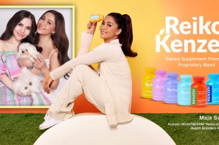 Maja Salvador Rhea Tan Reiko and Kenzen Beautéderm Health Boosters