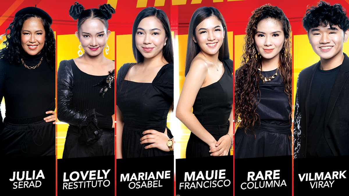 Julia Serad, Lovely Restituto, Mariane Osabel, Mauie Francisco,Rare Columna, Vilmark Viray, the clash