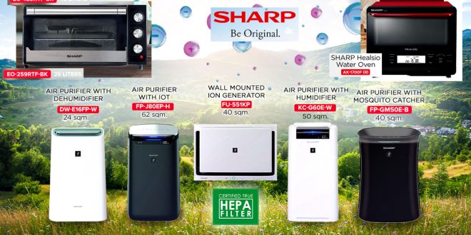 Sharp Air Purifier Dehumidifier Oven Water Oven
