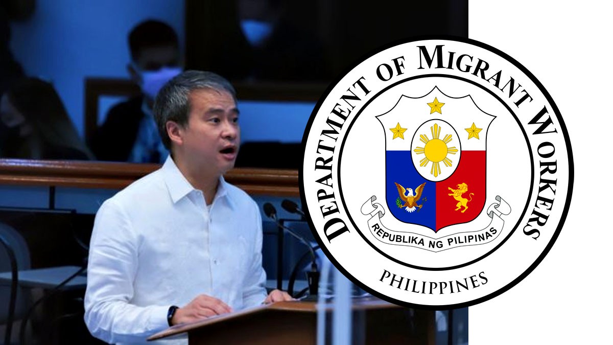Joel Villanueva Tesdaman Department of Migrant Workers