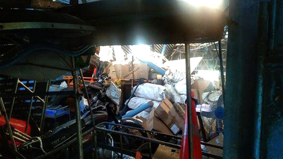 Micka Bautista photo 1 PATAY, 7 SUGATAN Vaulted water tank sumabog