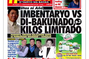 011322 Hataw Frontpage