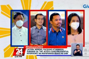 Ping Lacson Isko Moreno Manny Pacquiao Leni Robredo