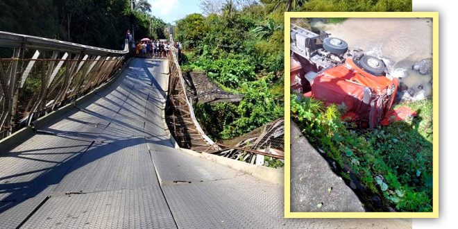 Majayjay Laguna Bridge Truck Accident