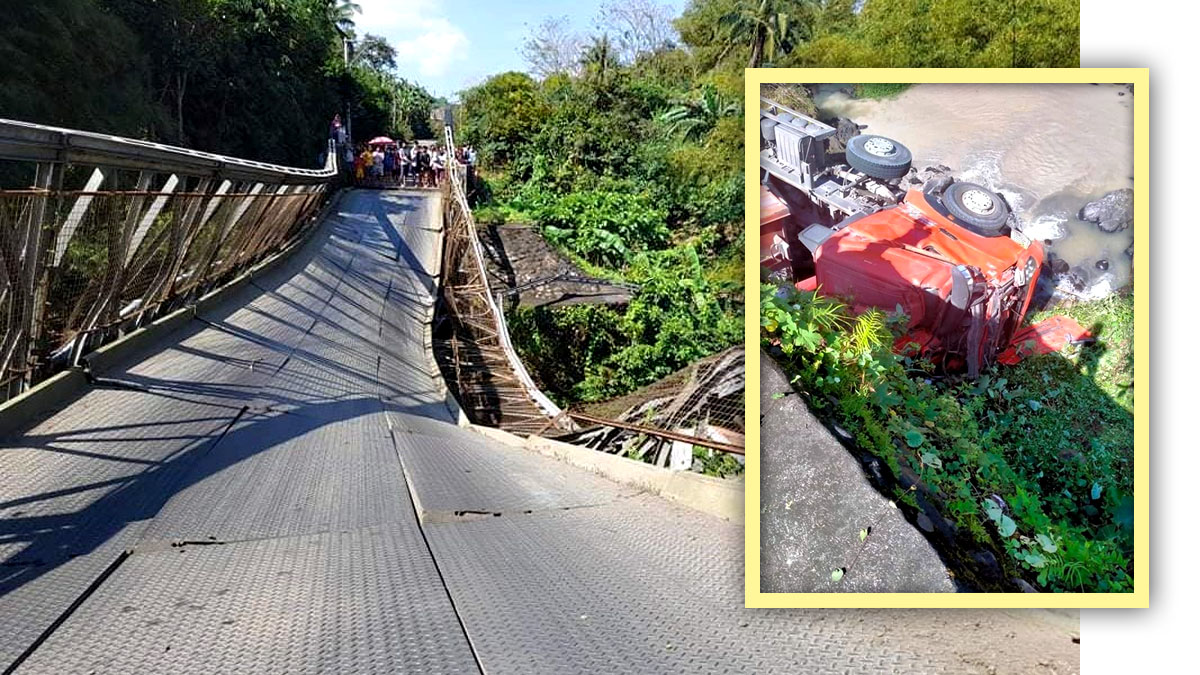 Majayjay Laguna Bridge Truck Accident