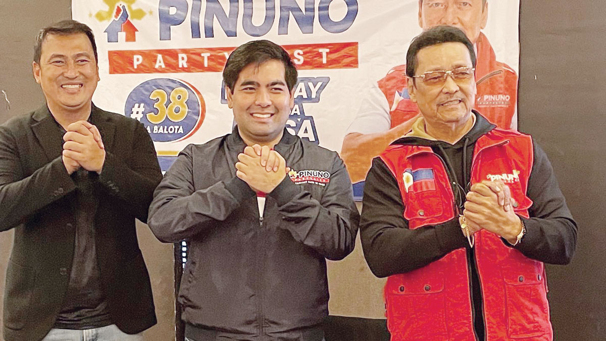 Mark Lapid Howard Guintu Lito Lapid Pinuno Partylist