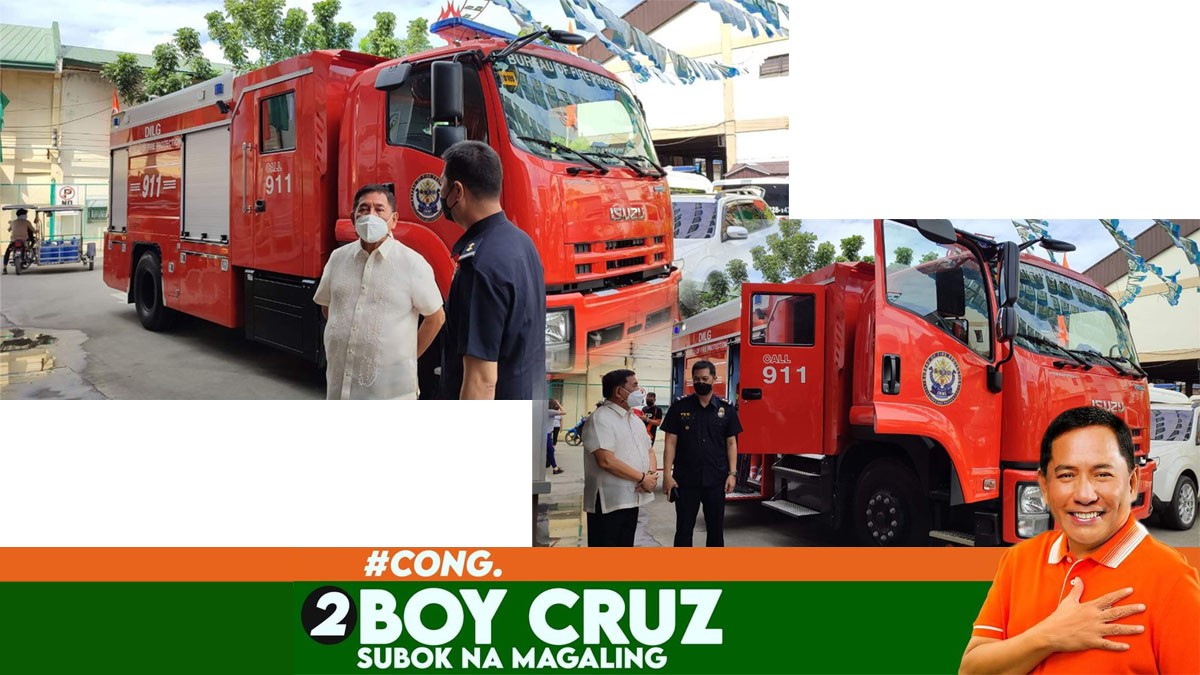 Boy Cruz Fire Truck Guiguinto Bulacan