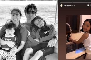 Dingdong Dantes Marian Rivera Zia Dantes Washing