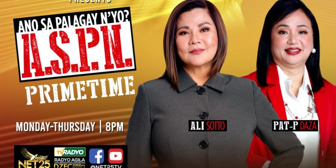 Ali Sotto Pat-P Daza Mata ng Halalan 2022 NET 25