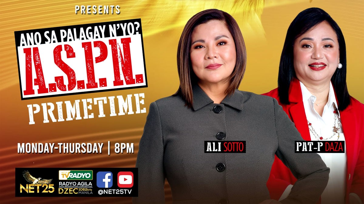 Ali Sotto Pat-P Daza Mata ng Halalan 2022 NET 25