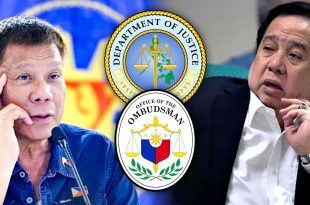 Duterte Gordon DOJ Ombudsman