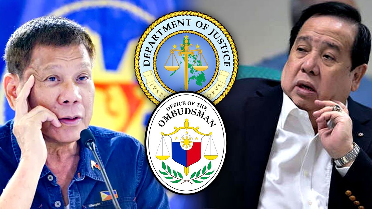 Duterte Gordon DOJ Ombudsman