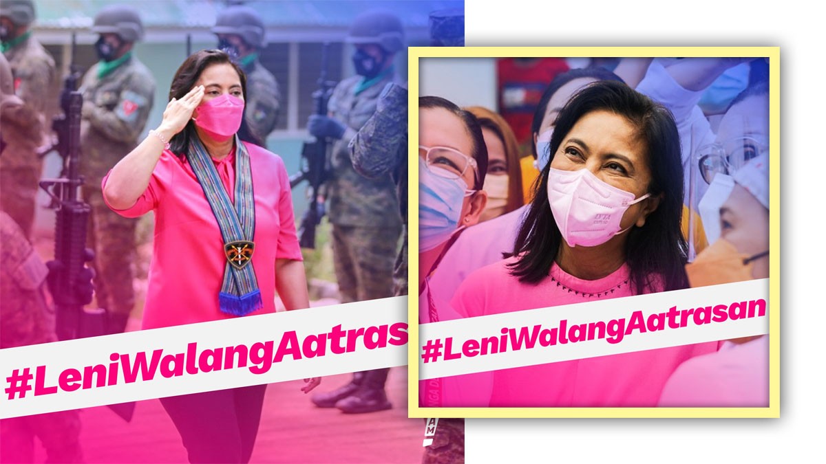 Leni Robredo LeniWalangAatrasan