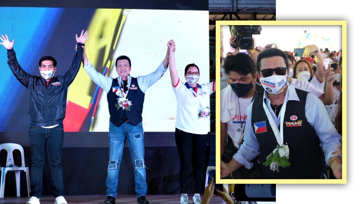 Lito Lapid Howard Guintu Alexa Pastrana pinuno partylist
