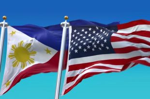 Philippine USA flag