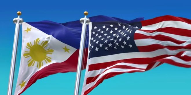 Philippine USA flag