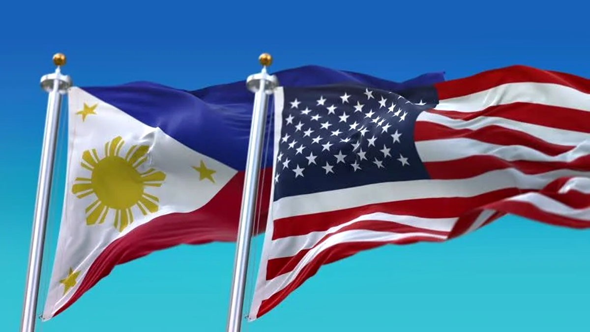 Philippine USA flag