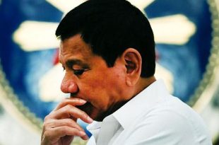 Rodrigo Duterte sad