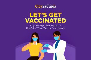 CitySavings Supports DepEd in Promoting Health and Safety Offers Incentives to Vaccinated Teachers