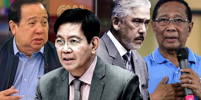 Richard Gordon Ping Lacson Tito Sotto Jejomar Binay