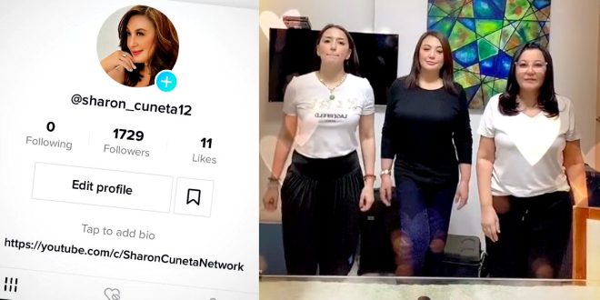 Sharon Cuneta Ara Mina Lorna Tolentino TikTok