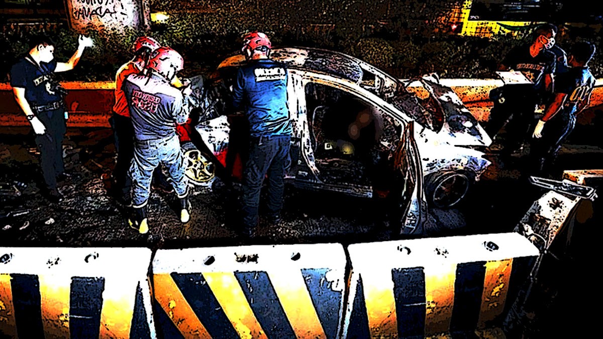 Philippine Air force QC Car accident