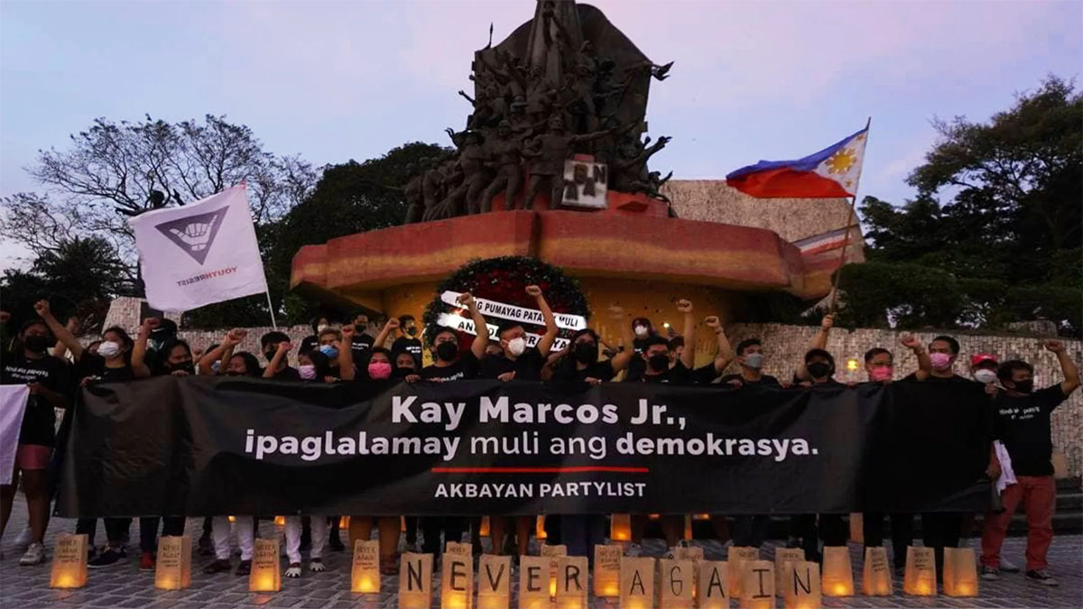 Akbayan Partylist EDSA People Power Monument