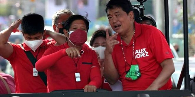 Bongbong Marcos Alex Lopez