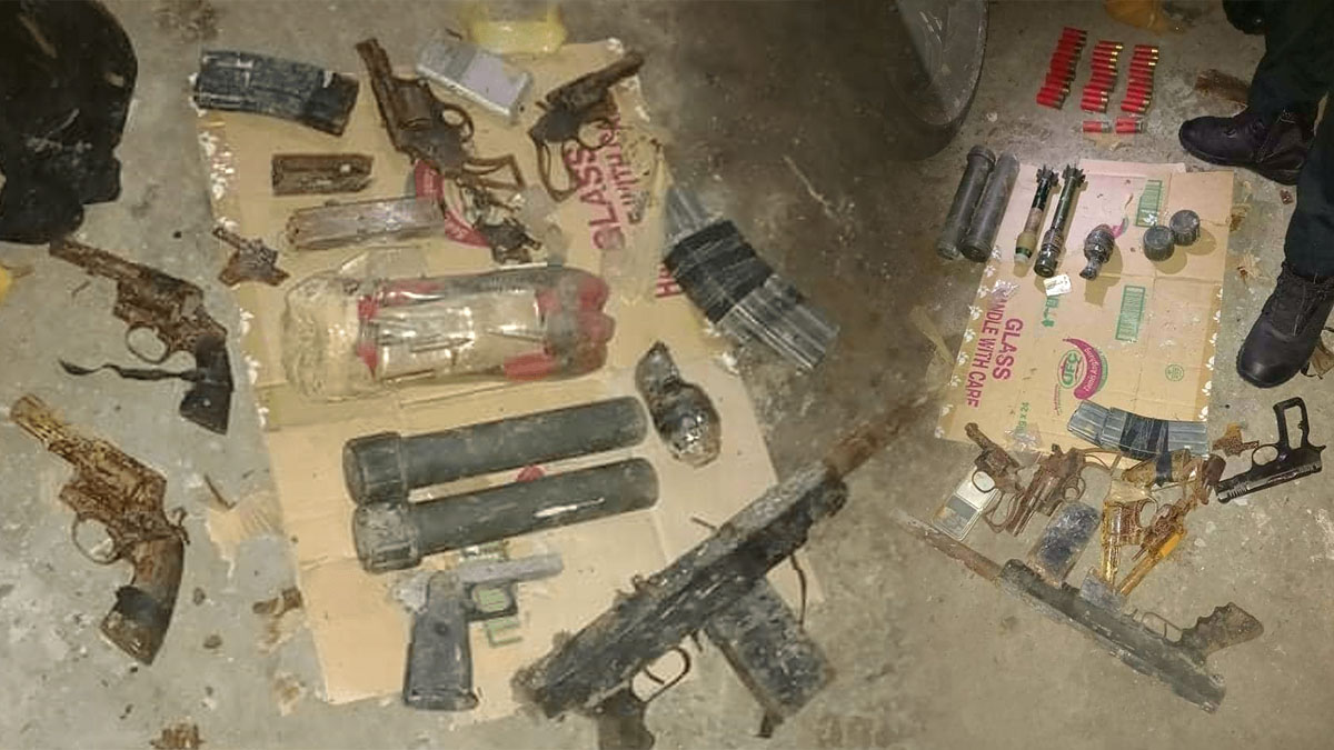 Arthur Agpalo hostage taker bunker firearms