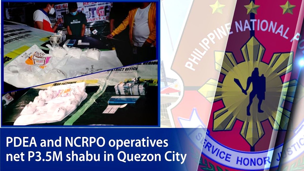 PDEA NCRPO P3.5M shabu QC