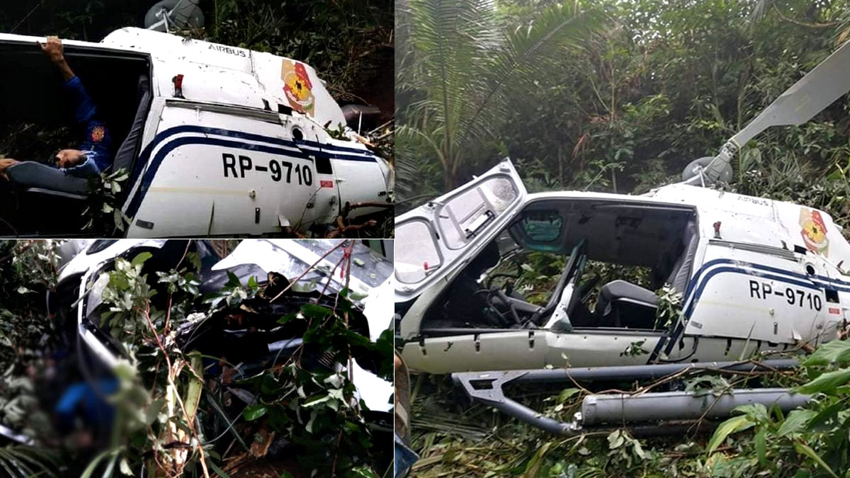 PNP CHOPPER crash Balesin Island