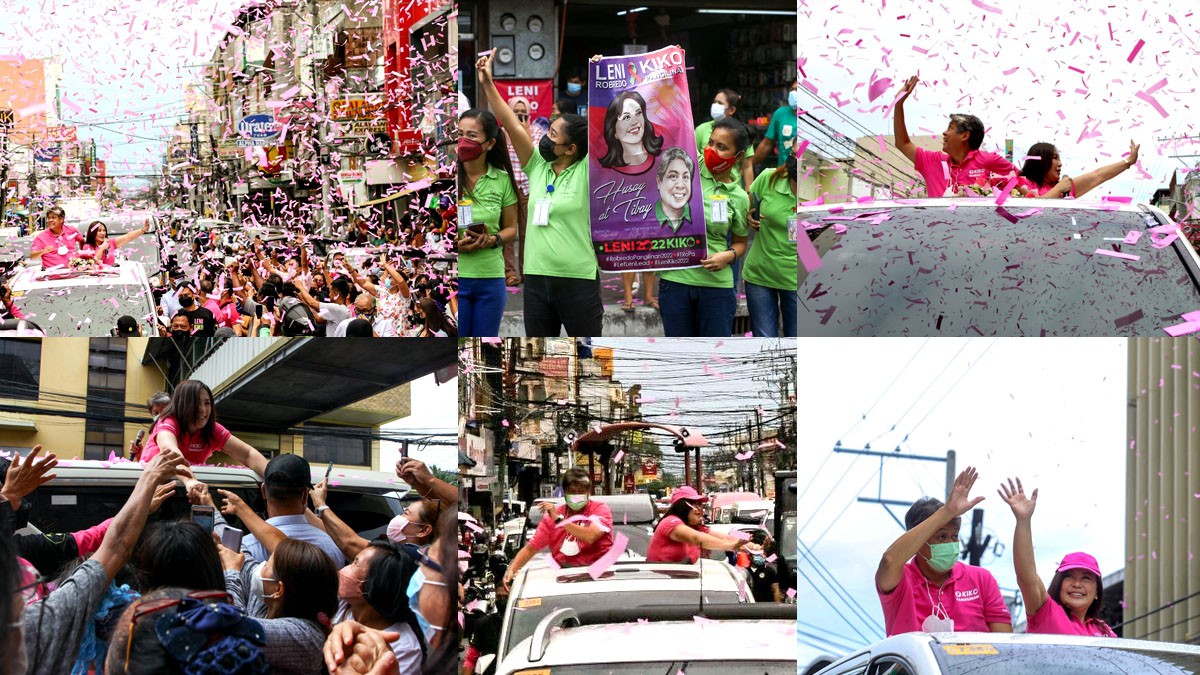 Sharon Cuneta Kiko Pangilinan Leni Robredo