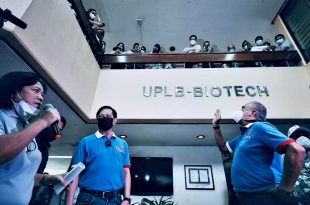 Lacson Sotto UP Los Baños Biotech