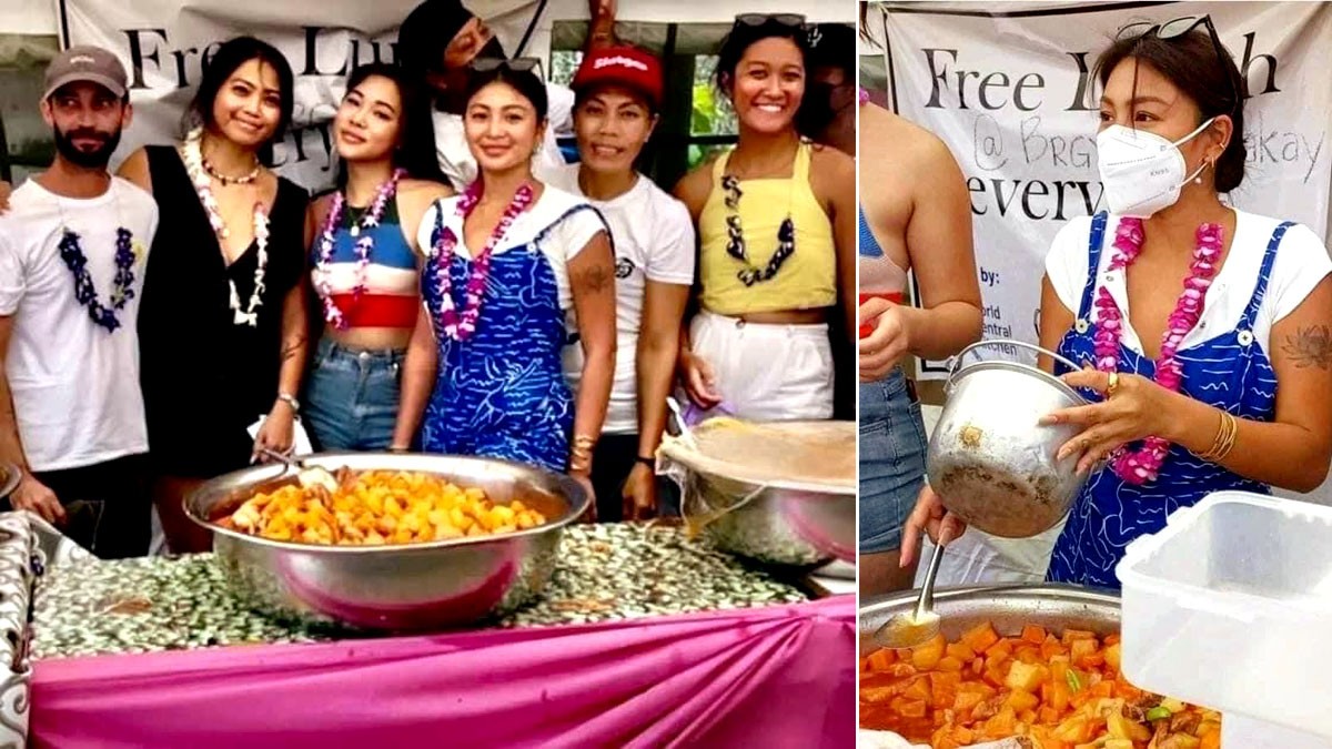Nadine Lustre Siargao feeding program