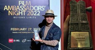 Cedrick Juan FDCP Film Ambassadors' Night 2022