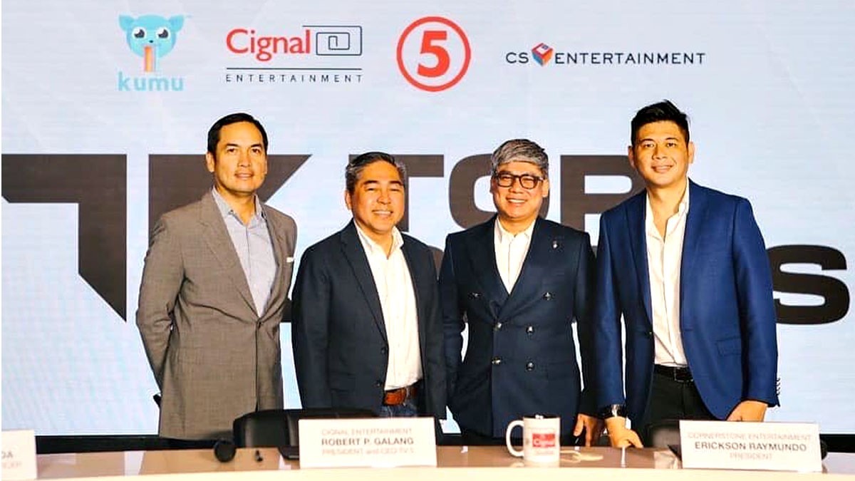 Paolo Pineda Robert Galang Erickson Raymundo Jeff Vadillo Cornerstone Kumu TV5