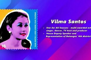 Vilma Santos PHLPost commemorative stamp