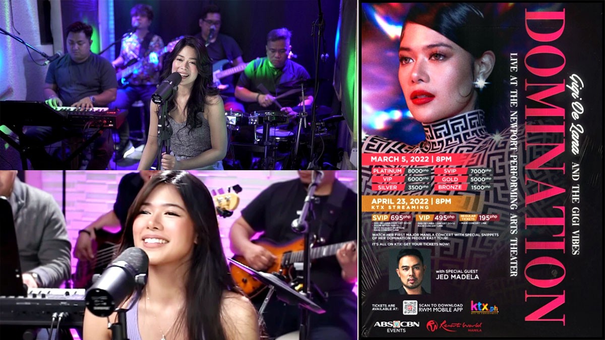 Gigi De Lana GG Vibes Domination Concert