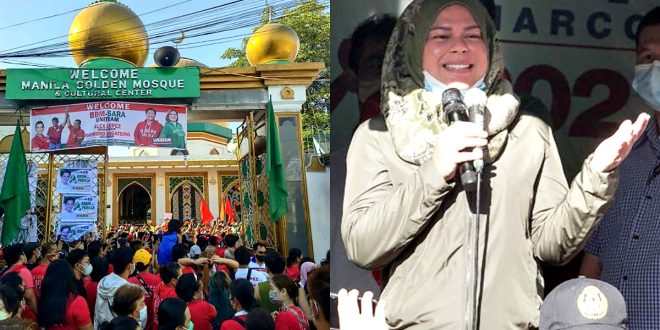 Sara Duterte Quiapo Golden Mosque