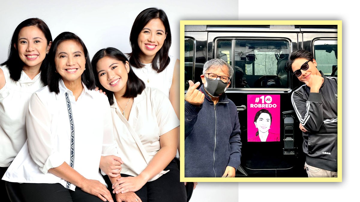 Daniel Padilla Mandy Reyes Leni Robredo Sisters