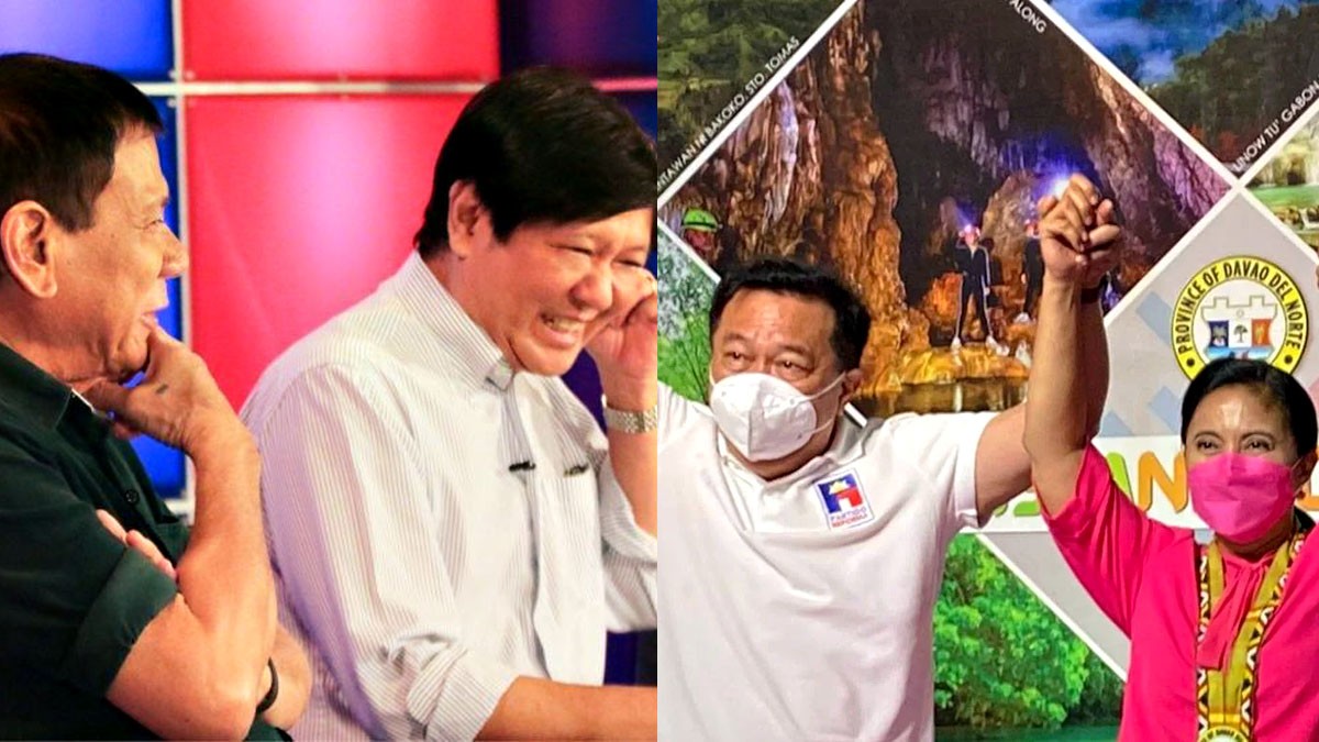 Rodrigo Ruterte Bongbong Marcos Pantaleon Alvarez Leni Robredo