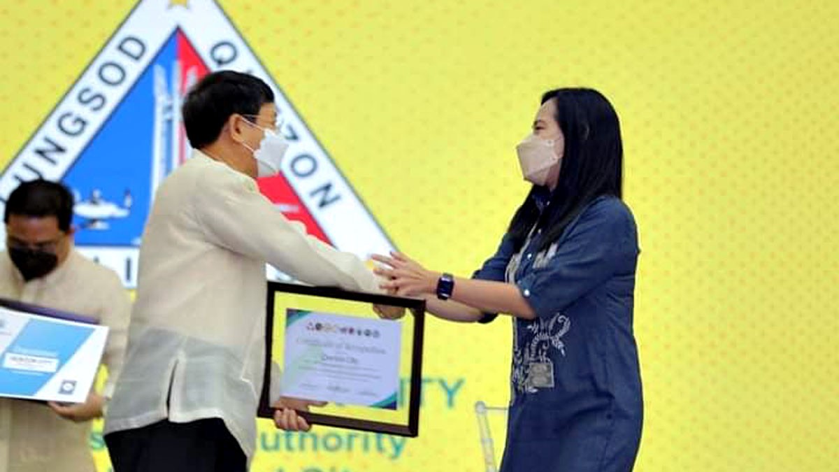 Joy Belmonte Eduardo Año DILG QC SAFETY SEAL CERTIFICATION