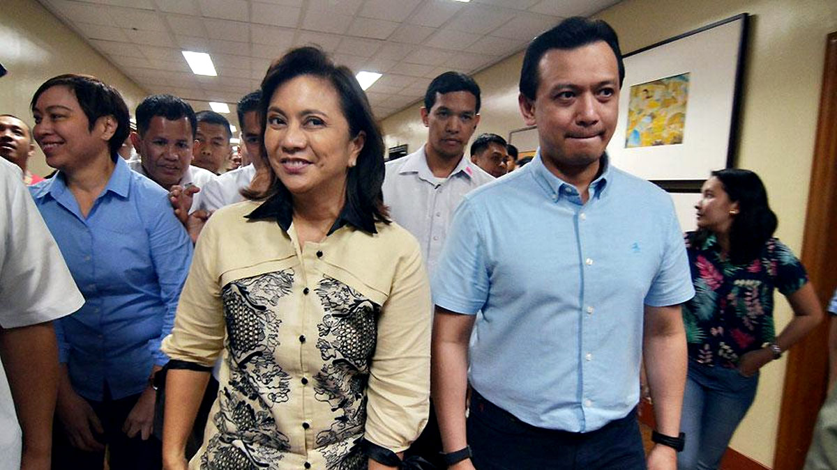 Leni Robredo Antonio Trillanes
