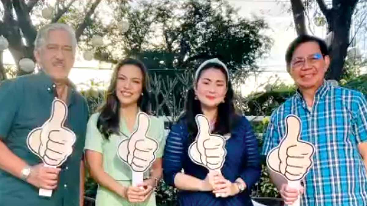 Tito Sotto Ping Lacson Ciara Sotto Iwa Motto