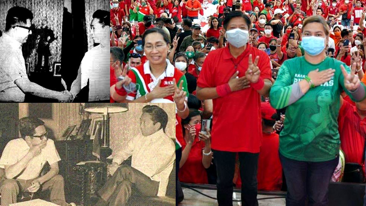 Cristy Angeles Bongbong Marcos Sara Duterte Ninoy Aquino Ferdinand Marcos