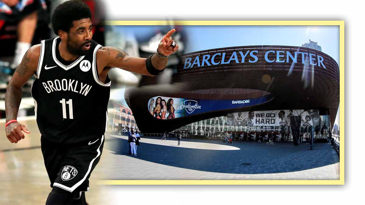 Kyrie Irving Brokklyn Nets Barclays Center