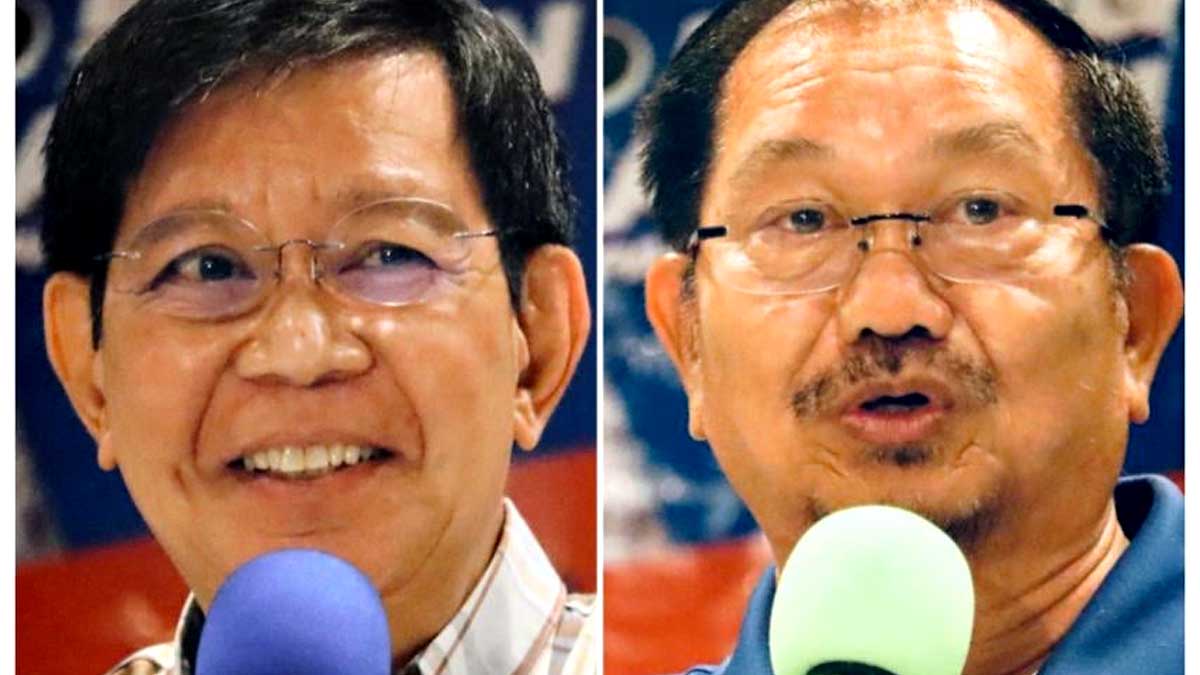 Ping Lacson Manny Piñol
