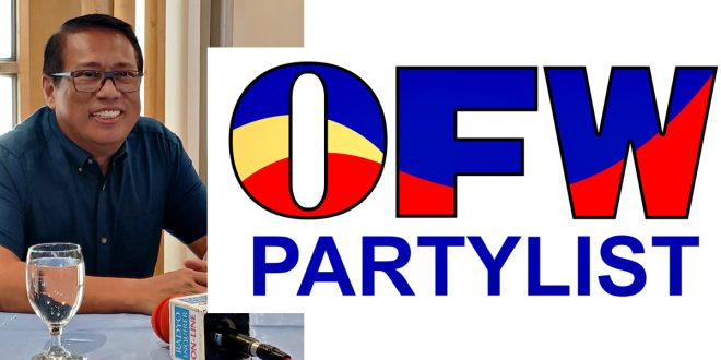 OFW Party-list Jerenato Alfante